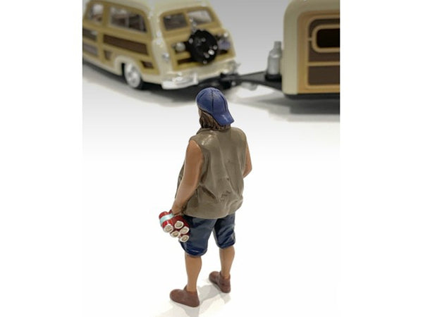 "Campers" Figure 2 for 1/18 Scale Models by American Diorama