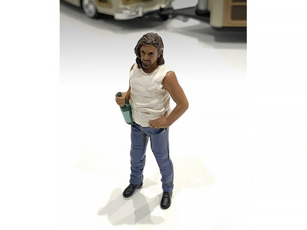 "Campers" Figure 3 for 1/18 Scale Models by American Diorama