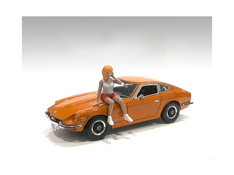 "Car Meet 2" Figurine V for 1/24 Scale Models by American Diorama