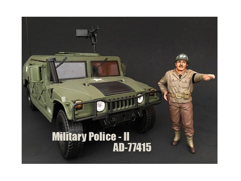 WWII Military Police Figure II For 1:18 Scale Models by American Diorama