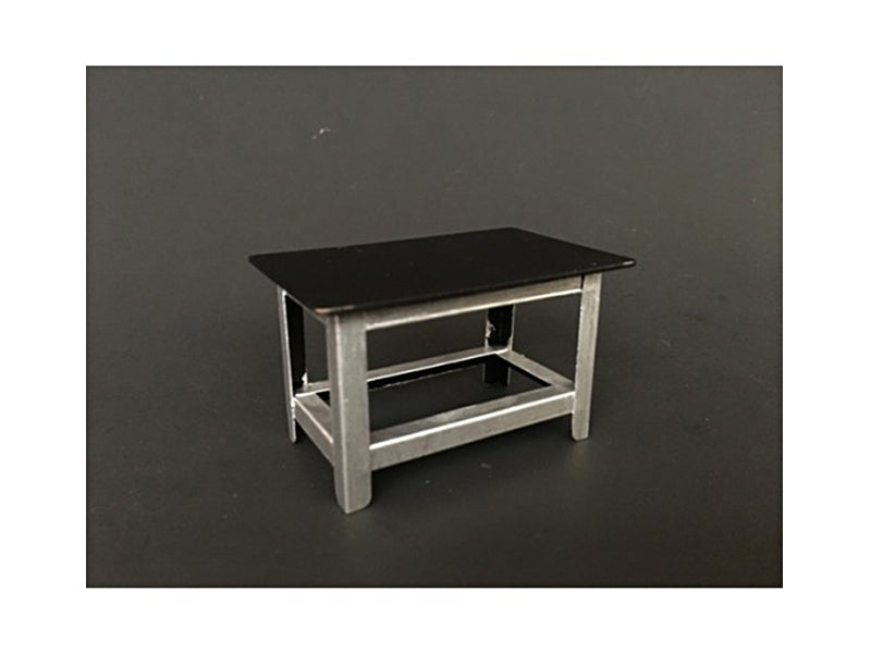 Metal Work Bench For 1:24 Scale Models by American Diorama