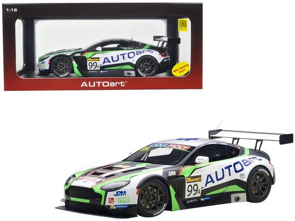 Aston Martin V12 Vantage Bathurst 12hour Endurance Race 2015 #99 JM. Merlin / J. Venter / F. Yu 1/18 Model Car  by Autoart