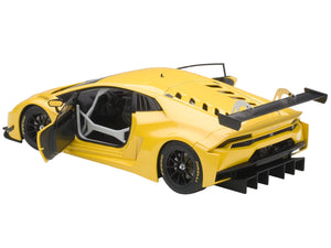 Lamborghini Huracan GT3 Yellow with Pearl Effect / Giallo Into 1/18 Model Car by Autoart