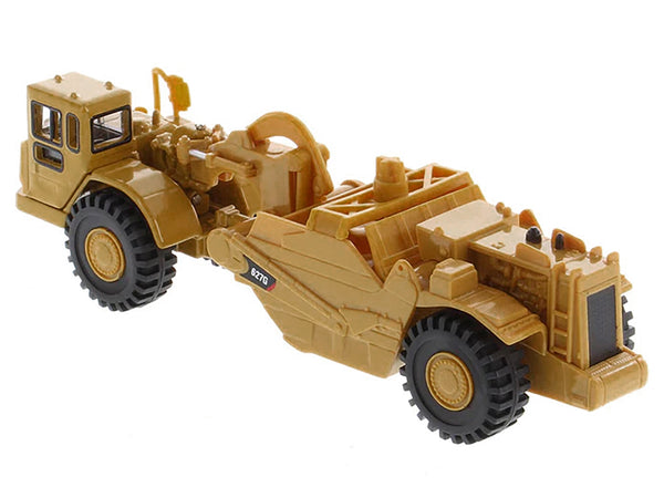 CAT Caterpillar 627G Auger Scraper Yellow 1/87 (HO) Diecast Model by Diecast Masters