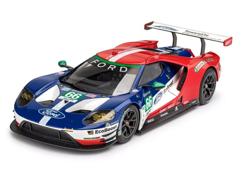 Level 4 Model Kit Ford GT "24 Hours of Le Mans" (2017) 1/24 Scale Model by Revell
