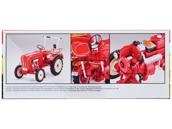 Level 4 Model Kit Porsche Diesel Junior 108 Tractor "Farm Tractor Series" 1/24 Scale Model by Revell