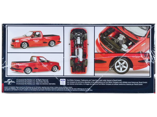 Level 4 Model Kit Brian's Ford F-150 SVT Lightning Pickup Truck "Fast and Furious" 1/25 Scale Model by Revell