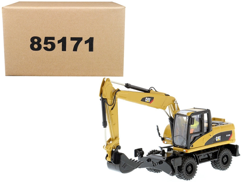 CAT Caterpillar M316D Wheel Excavator with Operator "Core Classics Series" 1/50 Diecast Model  by Diecast Masters