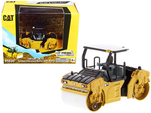 CAT Caterpillar CB-13 Tandem Vibratory Roller with ROPS "Play & Collect!" Series 1/64 Diecast Model by Diecast Masters