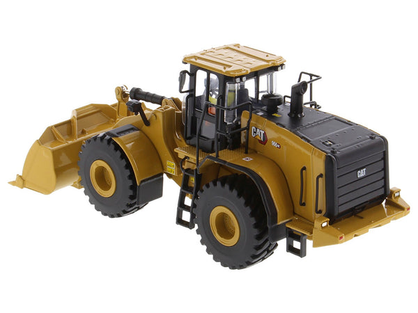 CAT Caterpillar 966 GC Wheel Loader Yellow with Operator "High Line Series" 1/50 Diecast Model by Diecast Masters