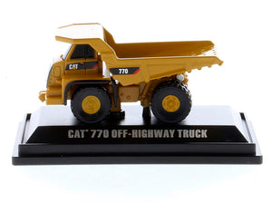 CAT Caterpillar 770 Off-Highway Truck Yellow "Micro-Constructor" Series Diecast Model by Diecast Masters