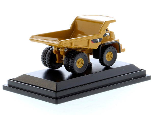 CAT Caterpillar 770 Off-Highway Truck Yellow "Micro-Constructor" Series Diecast Model by Diecast Masters