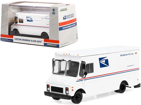 Grumman Olson Custom Delivery Truck White USPS "United States Postal Service" 1/43 Diecast Model by Greenlight