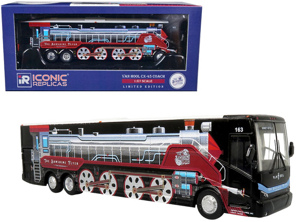 Van Hool CX-45 Coach Bus Empire Coach Lines "The Sunshine Flyer: The Armadillo" 1/87 Diecast Model by Iconic Replicas