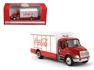 "Coca-Cola" Beverage Truck Red and White 1/87 Diecast Model by Motorcity Classics