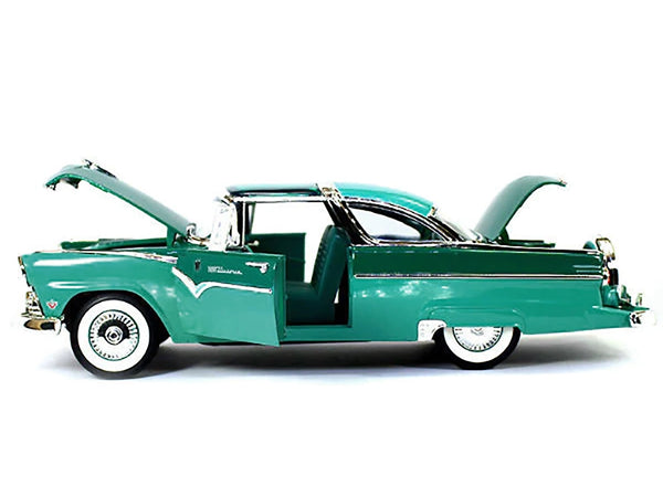 1955 Ford Fairlane Crown Victoria Green 1/18 Diecast Model Car by Road Signature