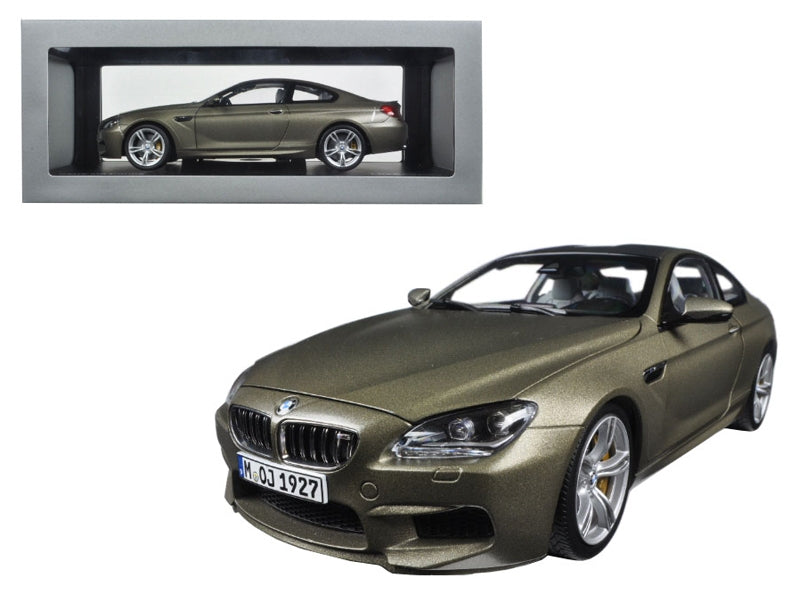 BMW M6 F13M Coupe Frozen Bronze 1/18 Diecast Model Car by Paragon