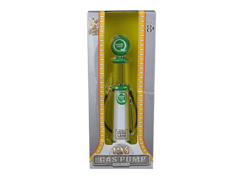 Quaker State Gasoline Vintage Gas Pump Cylinder 1/18 Diecast Replica by Road Signature