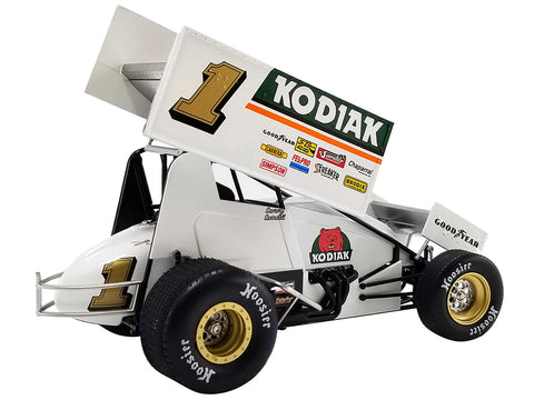 Winged Sprint Car #1 Sammy Swindell "Kodiak Special" National Sprint Car Hall of Fame and Museum "World of Outlaws" (1987) 1/18 Diecast Model Car by ACME