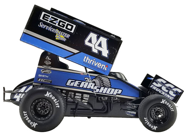 Winged Sprint Car #44 Dylan Norris "RPM" Gobrecht Motorsports "World of Outlaws" (2023) 1/18 Diecast Model Car by ACME
