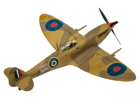 Supermarine Spitfire Mk.IXc Fighter Aircraft "WG CDR Colin Falkland Gray RAF 322 Wing Operation Husky" (July 1943) "The Aviation Archive" Series 1/72 Diecast Model by Corgi
