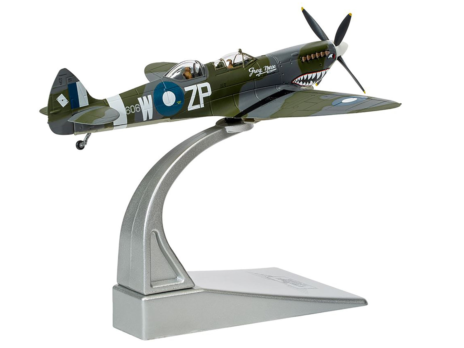 Supermarine Spitfire T.9 TE308 Fighter Aircraft "Grey Nurse" "Biggin Hill Heritage Hangar" "The Aviation Archive" Series 1/72 Diecast Model by Corgi