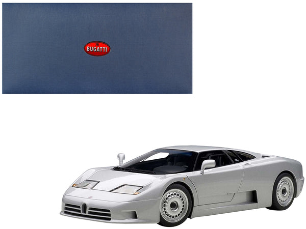 Bugatti EB110 GT Silver 1/18 Diecast Car Model by Autoart