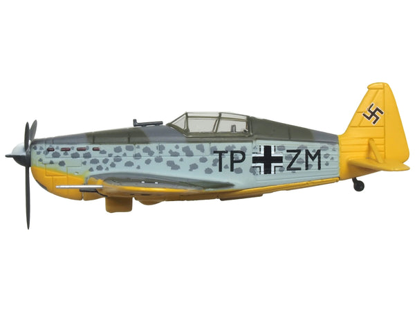 Morane-Saulnier M.S.406 Fighter Aircraft "KG200 Ossun-Tarbes France" (1943) German Luftwaffe "Oxford Aviation" Series 1/72 Diecast Model Airplane by Oxford Diecast