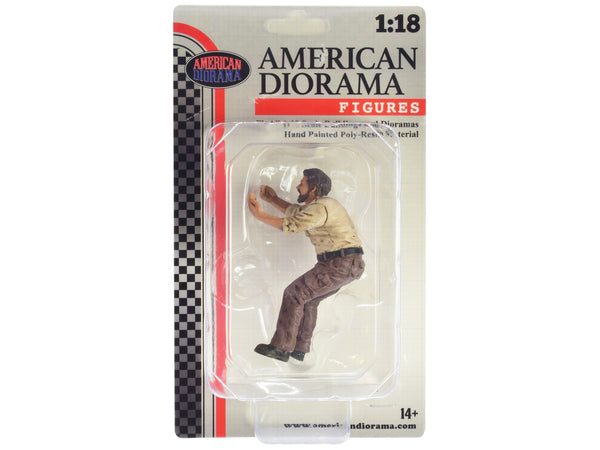 "4X4 Mechanic" Figure 6 for 1/18 Scale Models by American Diorama