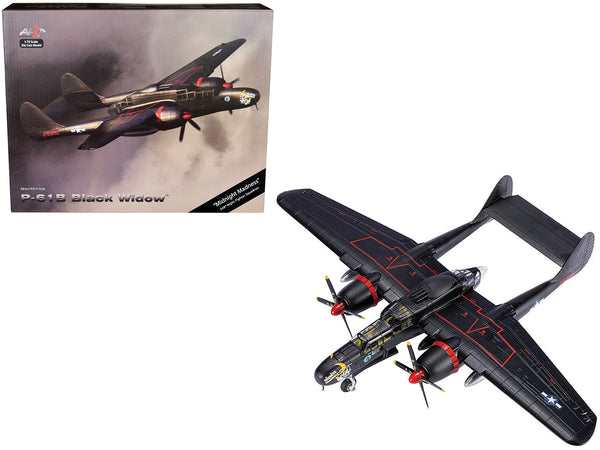 Northrop P-61B Black Widow Fighter Aircraft "Midnight Madness 548th Night Fighter Squadron" United States Army Air Forces 1/72 Diecast Model by Air Force 1