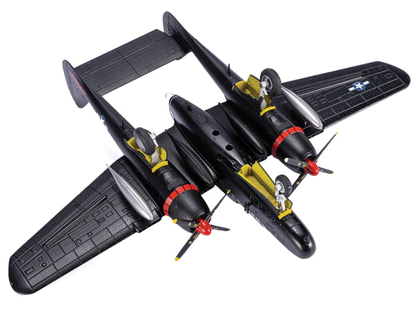 Northrop P-61B Black Widow Fighter Aircraft "Midnight Belle 6th Night Fighter Squadron" United States Army Air Forces 1/72 Diecast Model by Air Force 1
