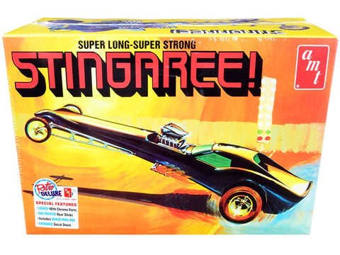 Skill 2 Model Kit Stingaree Custom Dragster 1/25 Scale Model by AMT