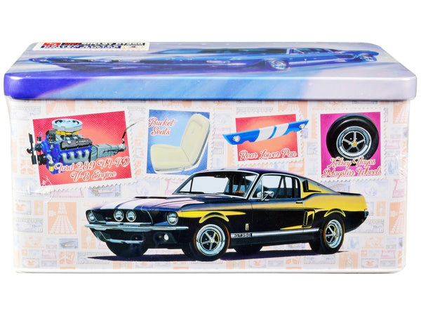 Skill 2 Model Kit 1967 Shelby Mustang GT350 USPS (United States Postal Service) "Auto Art Stamp Series" 1/25 Scale Model by AMT