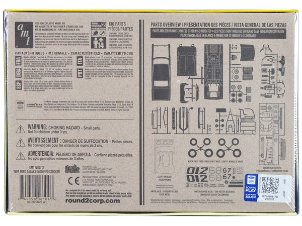 Skill 2 Model Kit 1964 Ford Galaxie "Modified Stocker" 1/25 Scale Model by AMT