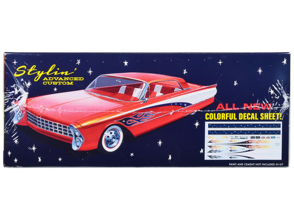 Skill 2 Model Kit 1961 Ford Galaxie Hardtop 3-in-1 Kit 1/25 Scale Model by AMT