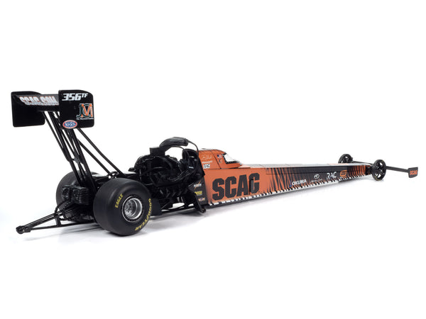 2023 NHRA TFD (Top Fuel Dragster) Tony Schumacher "SCAG Power Equipment" Orange and Black "Maynard Family Racing Team" Limited Edition to 1236 pieces Worldwide 1/24 Diecast Model by Auto World