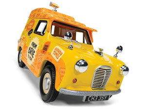 Austin A35 Van RHD (Right Hand Drive) Yellow "Cheese Please" "Wallace & Gromit" Diecast Model Car by Corgi