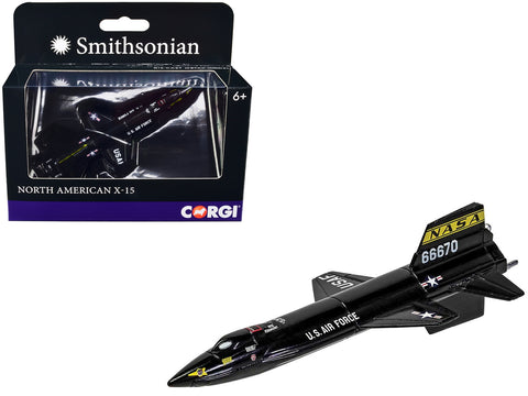 North American X-15 Rocket-Powered Aircraft "NASA - US Air Force" "Smithsonian" Series Diecast Model by Corgi