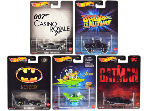 "Retro Entertainment 2023" N Case 5 piece Set Diecast Model Cars by Hot Wheels