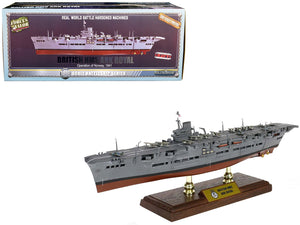 HMS Ark Royal (91) British Aircraft Carrier "Operation of Norway" (1941) 1/700 Scale Model by Forces of Valor