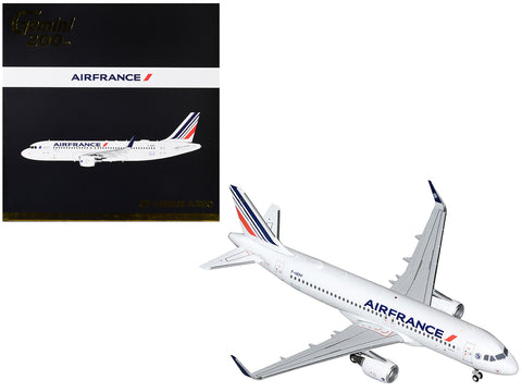 Airbus A320 Commercial Aircraft "Air France" White with Tail Stripes "Gemini 200" Series 1/200 Diecast Model Airplane by GeminiJets