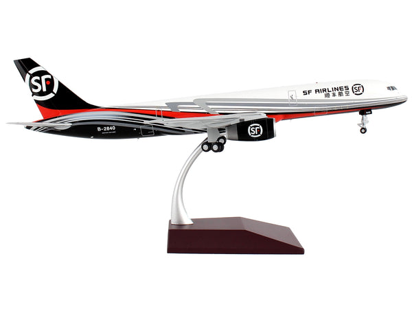 Boeing 757-200F Commercial Aircraft "SF Airlines" White and Black with Red Stripes "Gemini 200" Series 1/200 Diecast Model Airplane by GeminiJets