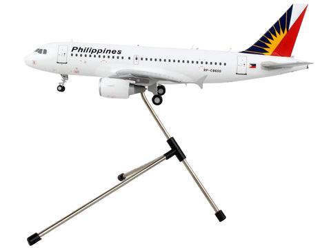 Airbus A319 Commercial Aircraft "Philippine Airlines" White with Tail Graphics "Gemini 200" Series 1/200 Diecast Model Airplane by GeminiJets