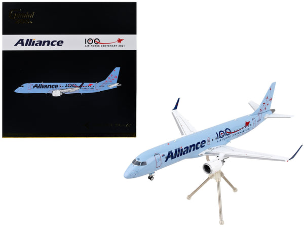 Embraer ERJ-190 Commercial Aircraft "Alliance Airlines - 100th Anniversary Royal Australian Air Force" Blue "Gemini 200" Series 1/200 Diecast Model Airplane by GeminiJets