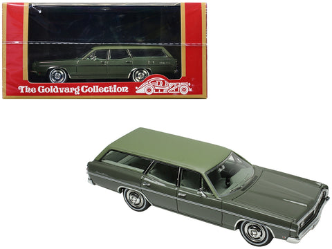 1970 Ford Galaxie Station Wagon Ivy Green with Light Green Top Limited Edition to 180 pieces Worldwide 1/43 Model Car by Goldvarg Collection