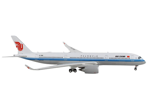 Airbus A350-900 Commercial Aircraft "Air China" White with Blue Stripes 1/400 Diecast Model Airplane by GeminiJets