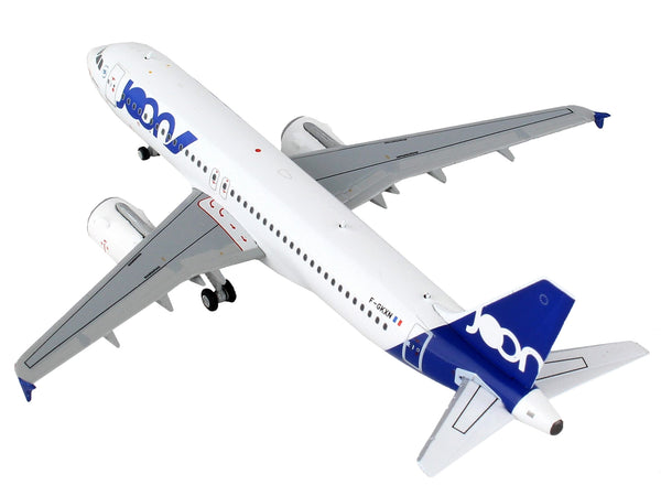 Airbus A320 Commercial Aircraft "Joon" White with Blue Tail 1/400 Diecast Model Airplane by GeminiJets