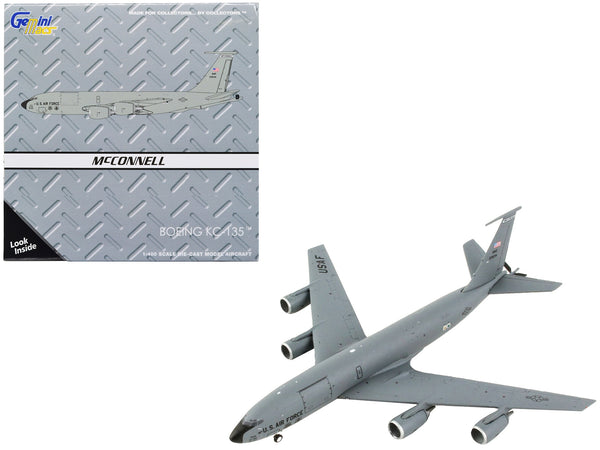 Boeing KC-135RT Stratotanker Tanker Aircraft "McConnell Air Force Base" United States Air Force "Gemini Macs" Series 1/400 Diecast Model Airplane by GeminiJets