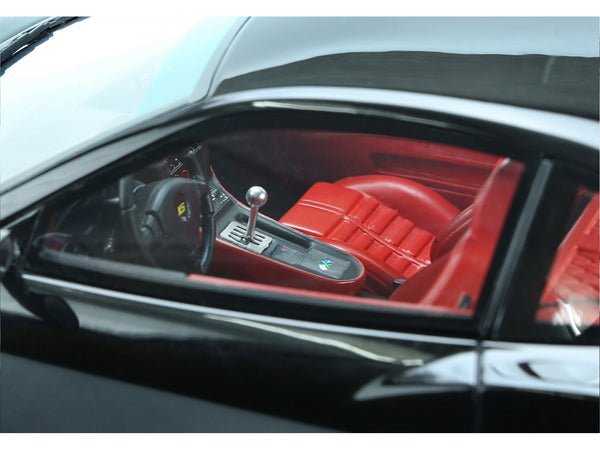 1997 Ferrari 550 "Koenig Special" Black with Red Interior 1/18 Model Car by GT Spirit