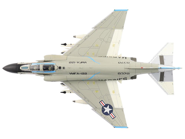 McDonnell Douglas F-4B Phantom II Aircraft "VMFA-122 DA Nang Air Base" (1968) United States Marines "Air Power Series" 1/72 Diecast Model by Hobby Master